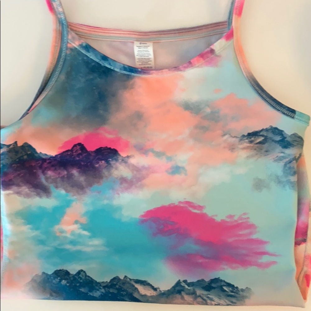 Kids Lululemon colorful tank. Size 12